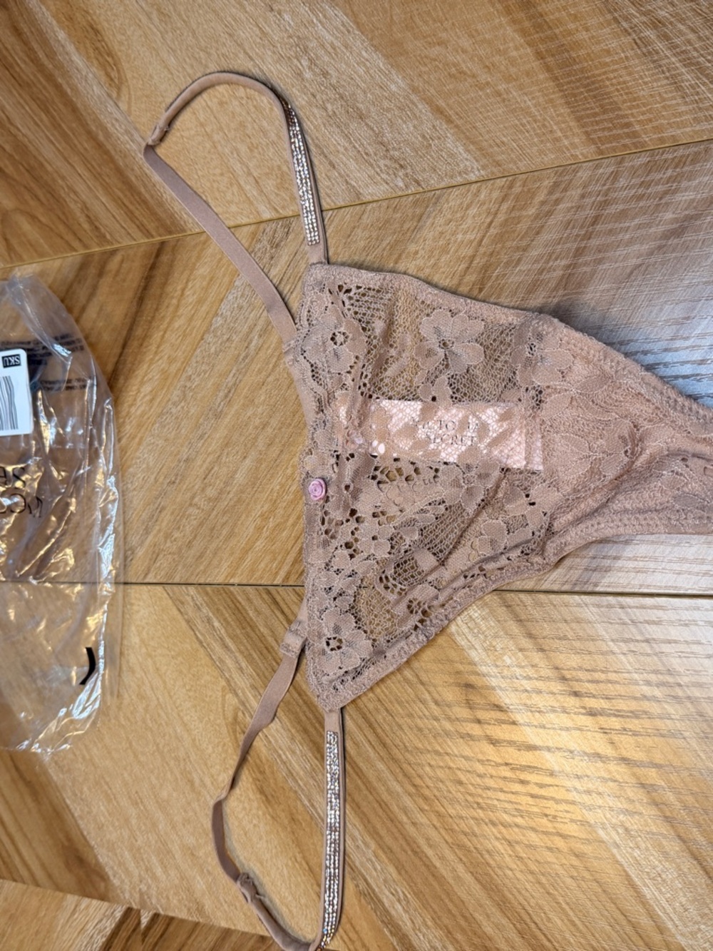 Victoria's Secret Lace Bralette in Dusty Rose